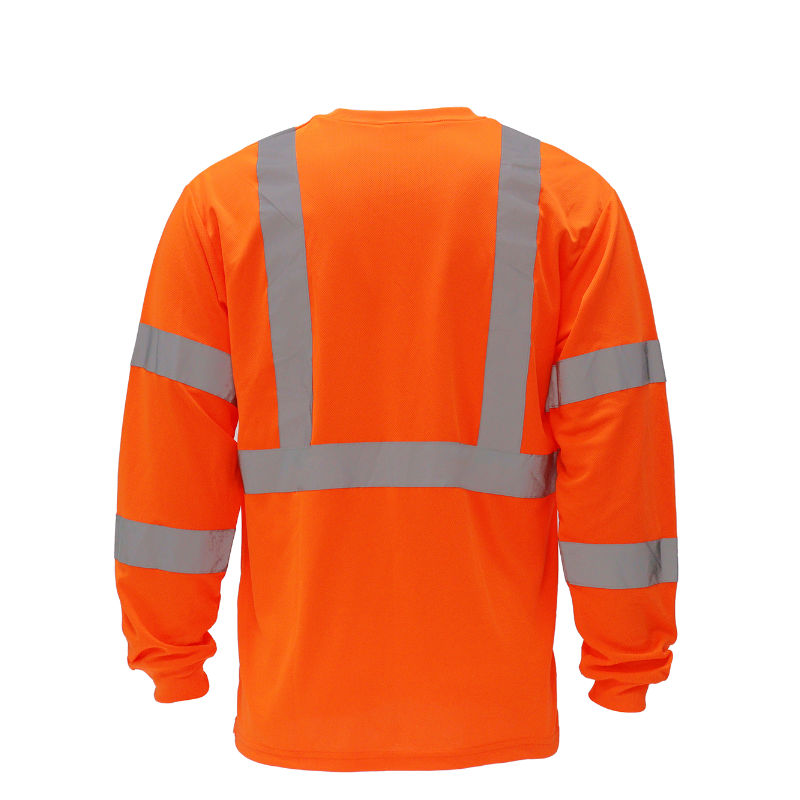 SAFTX-C6-081 High Visibility Long Sleeve T-Shirt