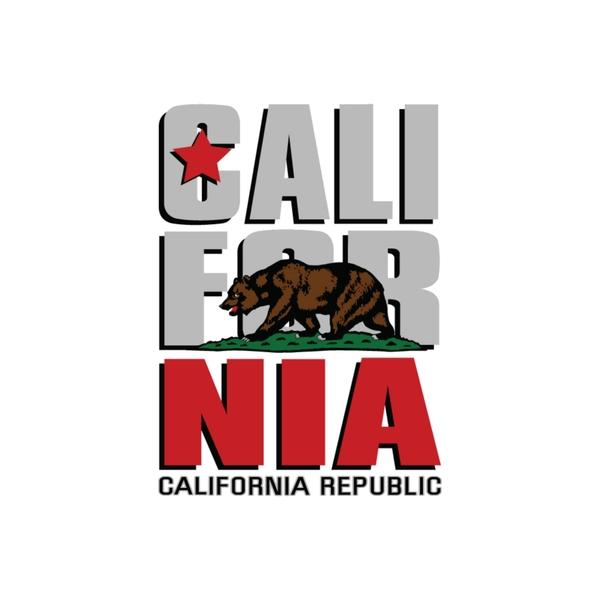 California Bear Red Star Heat Transfer (100 pack)