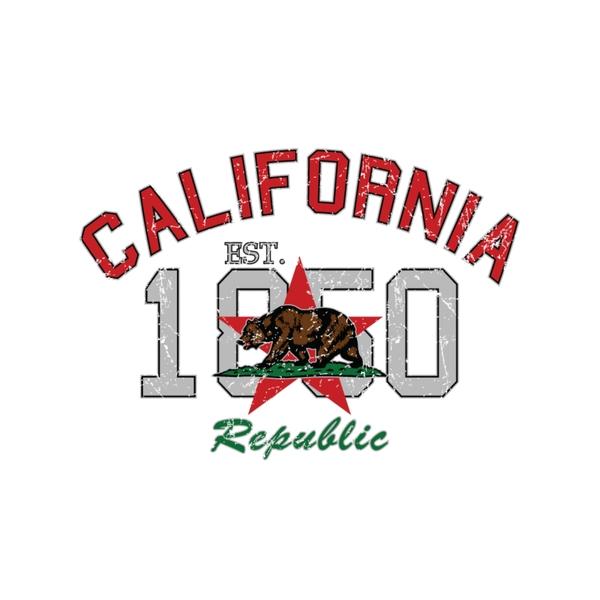California Republic 1850 Heat Transfer (100 pack)