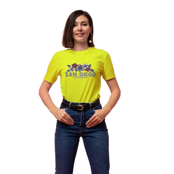 San Diego Flowers Heat Transfer (100 pack)