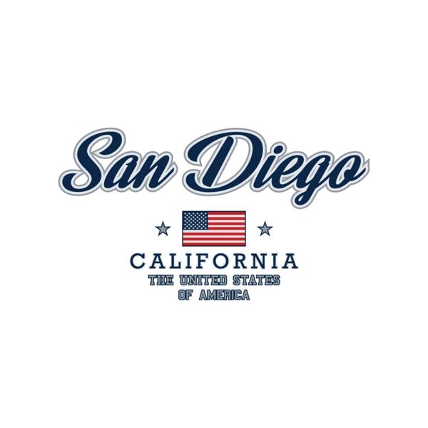 San Diego California Heat Transfer (100 pack)