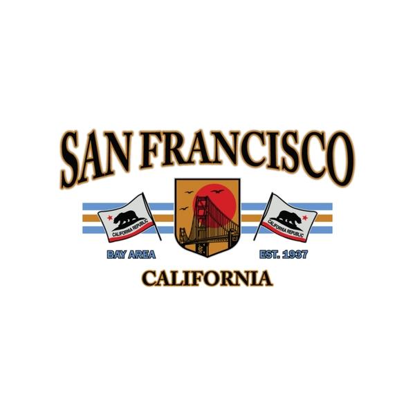 San Francisco California Heat Transfer (100 pack)