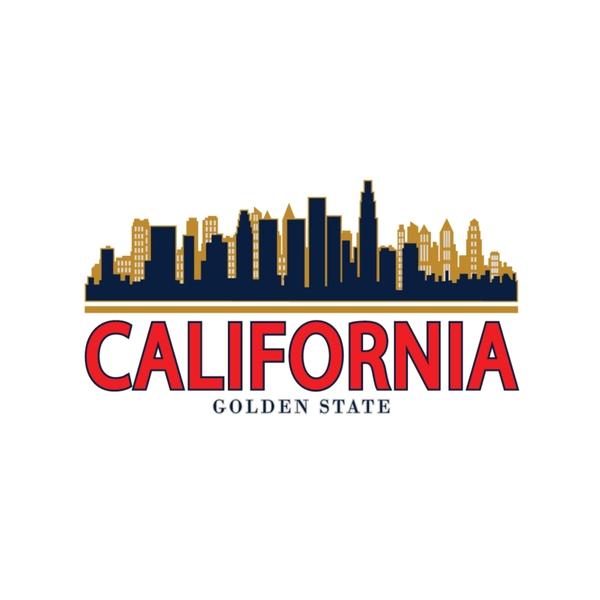 California Golden State City Heat Transfer (100 pack)