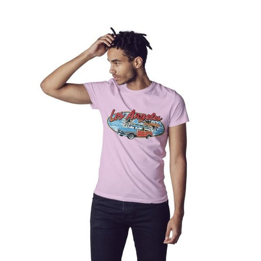 Los Angeles Woody Car Heat Transfer (100 pack)