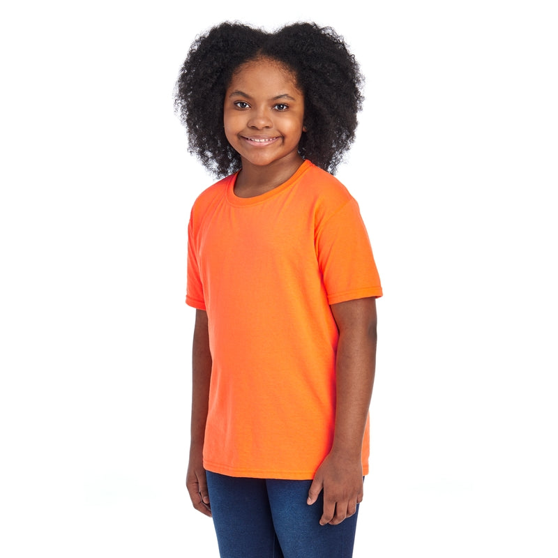 3930BR HD Cotton™ Youth T-Shirt (Safety Colors)
