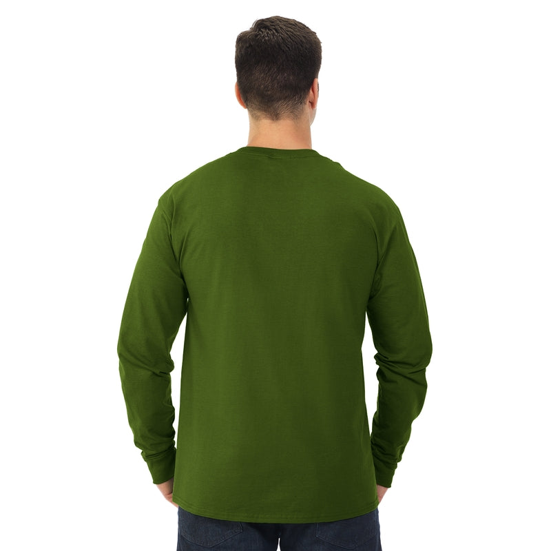 4930R HD Cotton™ Long-Sleeve T-Shirt (Dark Colors)