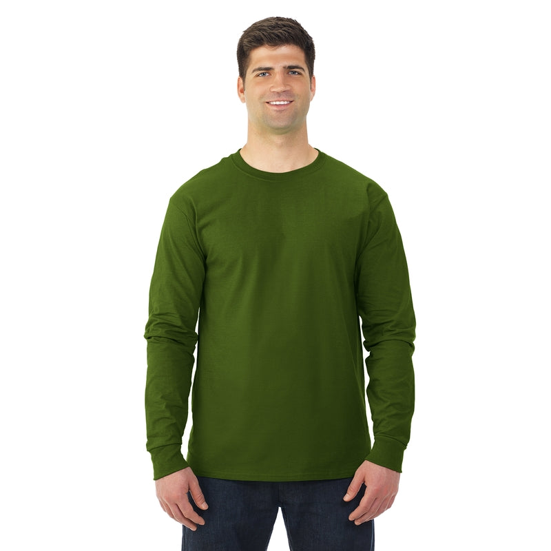 4930R HD Cotton™ Long-Sleeve T-Shirt (Dark Colors)