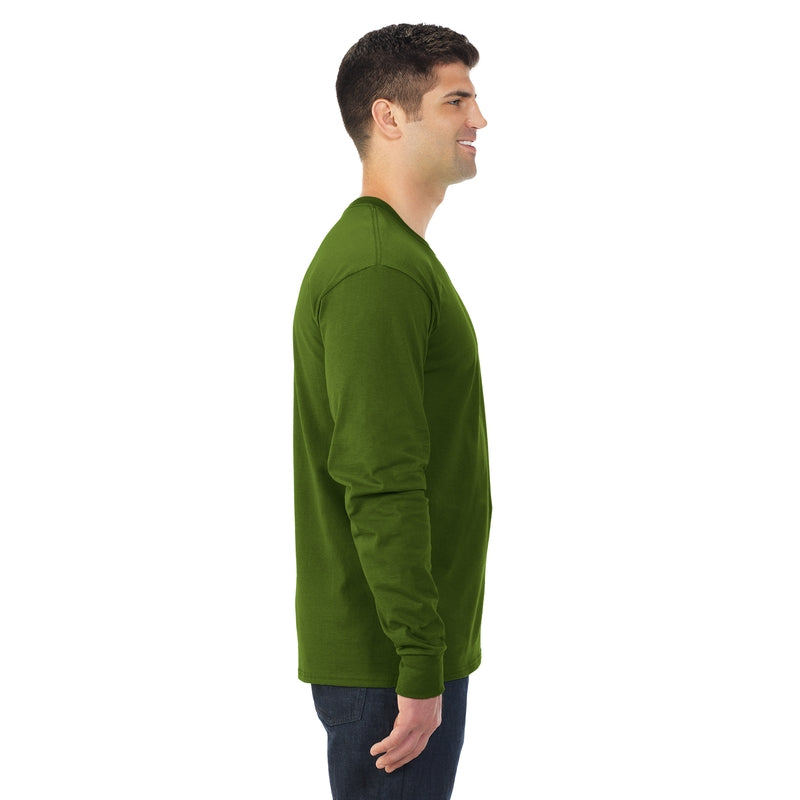 4930R HD Cotton™ Long-Sleeve T-Shirt (Dark Colors)