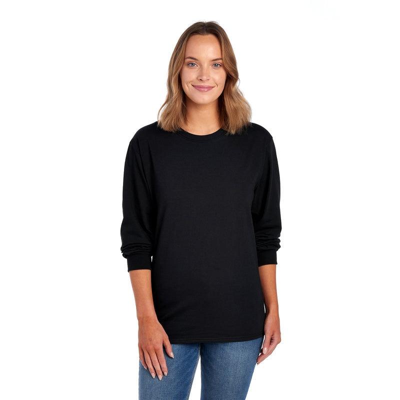 4930R HD Cotton™ Long-Sleeve T-Shirt (Dark Colors)