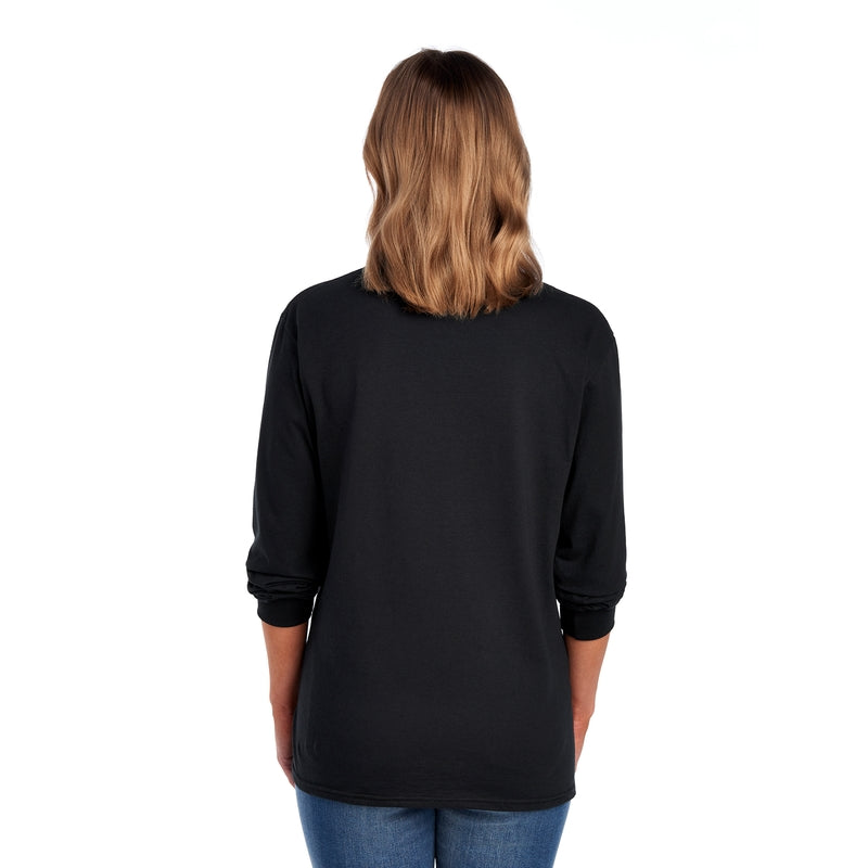 4930R HD Cotton™ Long-Sleeve T-Shirt (Dark Colors)