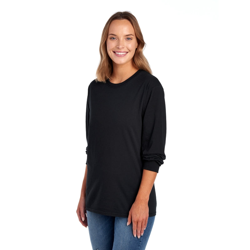 4930R HD Cotton™ Long-Sleeve T-Shirt (Dark Colors)