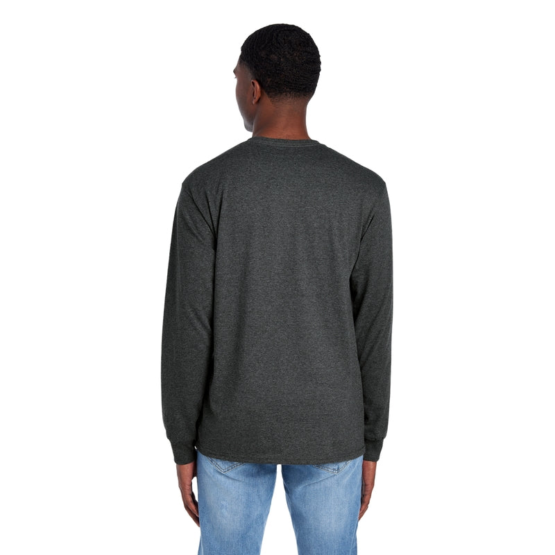4930R HD Cotton™ Long-Sleeve T-Shirt (Dark Colors)