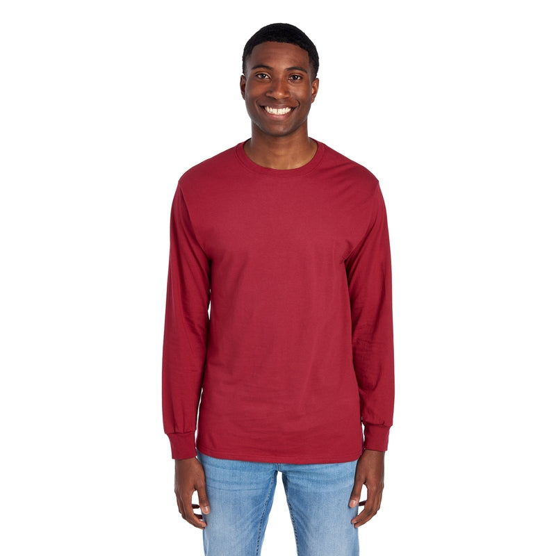 4930R HD Cotton™ Long-Sleeve T-Shirt (Medium Colors)