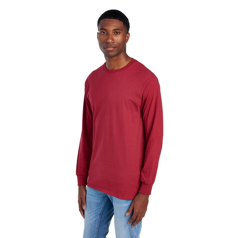 4930R HD Cotton™ Long-Sleeve T-Shirt (Medium Colors)