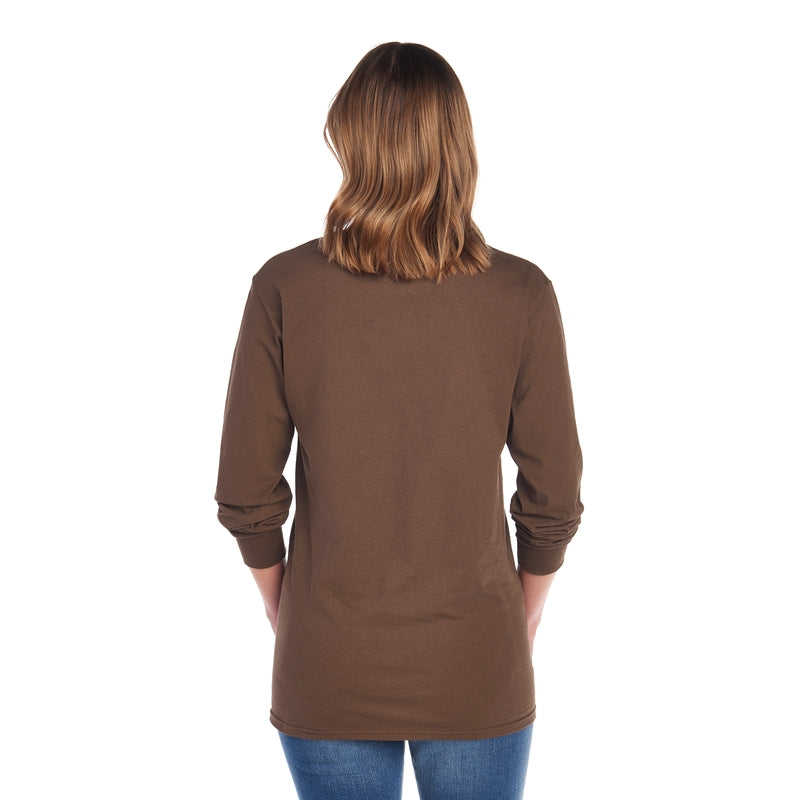 4930R HD Cotton™ Long-Sleeve T-Shirt (Dark Colors)