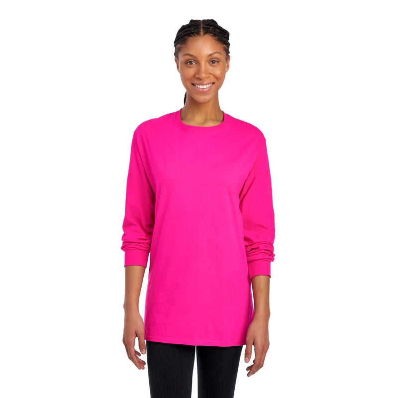4930R HD Cotton™ Long-Sleeve T-Shirt (Bright Colors)