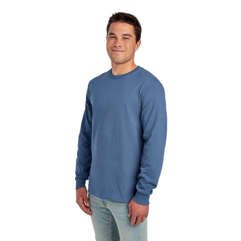 4930R HD Cotton™ Long-Sleeve T-Shirt (Medium Colors)