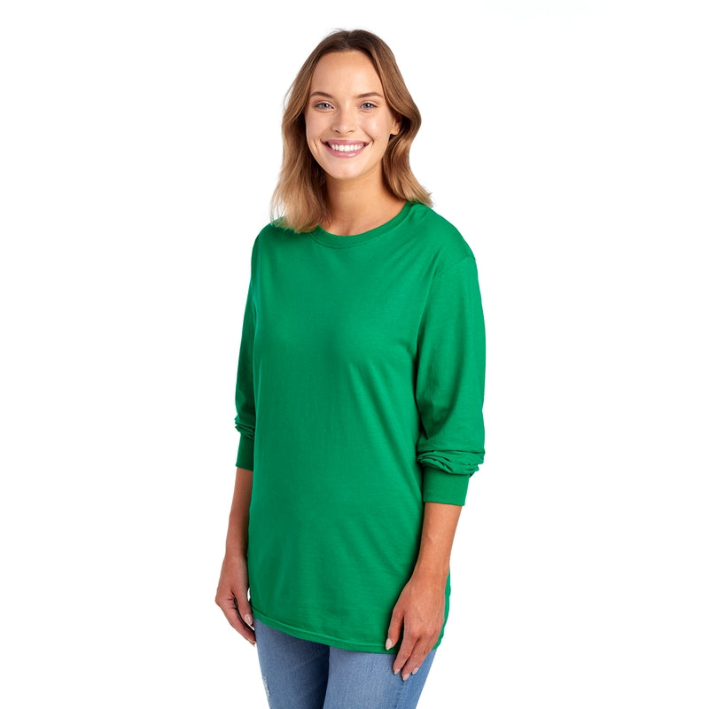 4930R HD Cotton™ Long-Sleeve T-Shirt (Medium Colors)