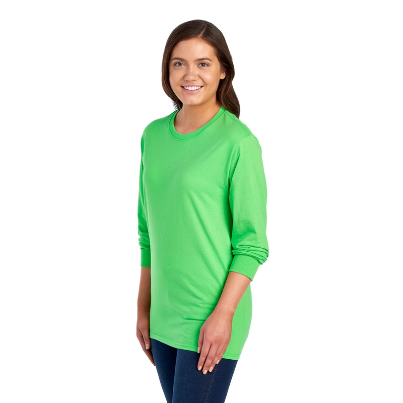 4930R HD Cotton™ Long-Sleeve T-Shirt (Medium Colors)