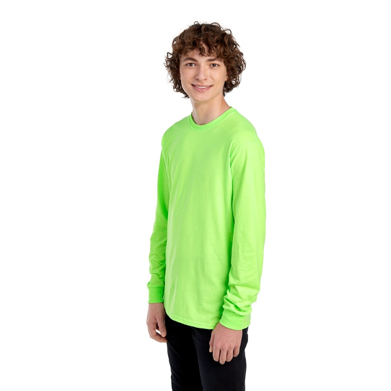 4930R HD Cotton™ Long-Sleeve T-Shirt (Bright Colors)