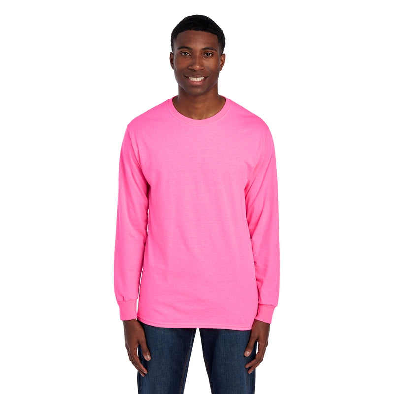 4930R HD Cotton™ Long-Sleeve T-Shirt (Bright Colors)