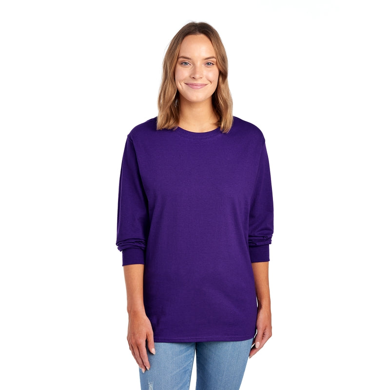 4930R HD Cotton™ Long-Sleeve T-Shirt (Dark Colors)