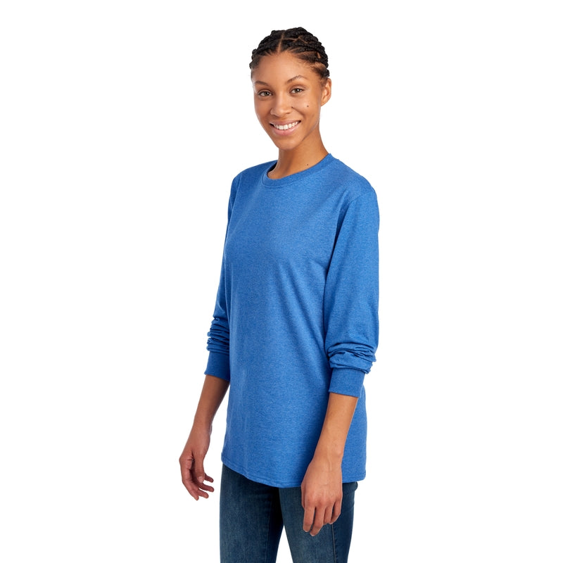 4930R HD Cotton™ Long-Sleeve T-Shirt (Dark Colors)