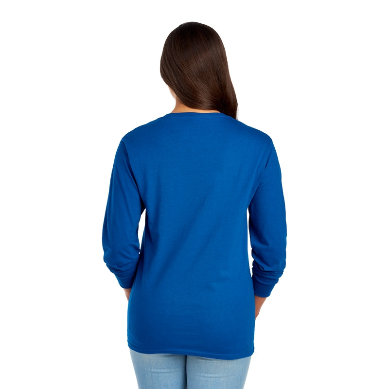 4930R HD Cotton™ Long-Sleeve T-Shirt (Dark Colors)