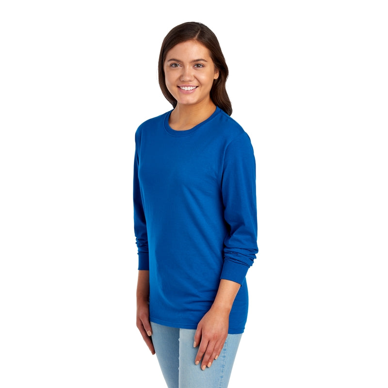 4930R HD Cotton™ Long-Sleeve T-Shirt (Dark Colors)