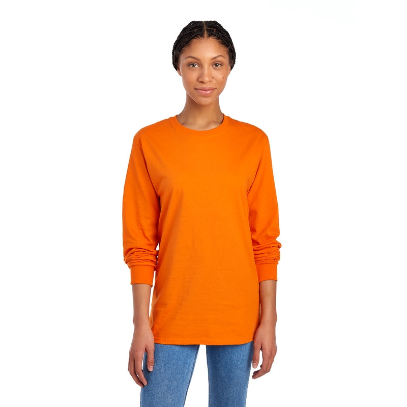 4930R HD Cotton™ Long-Sleeve T-Shirt (Bright Colors)