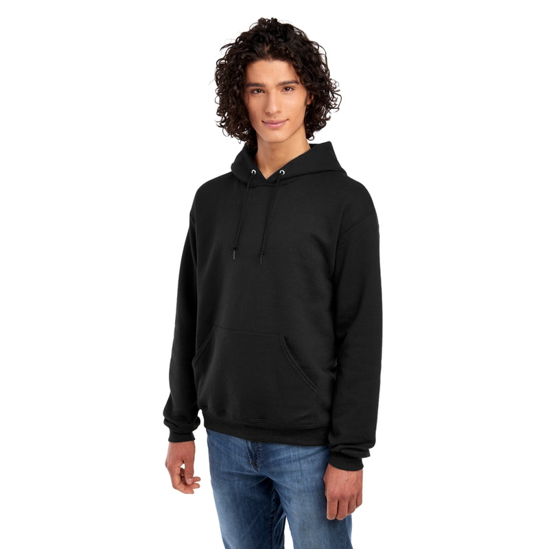 996MR NuBlend® Hooded Sweatshirt (Dark Colors)