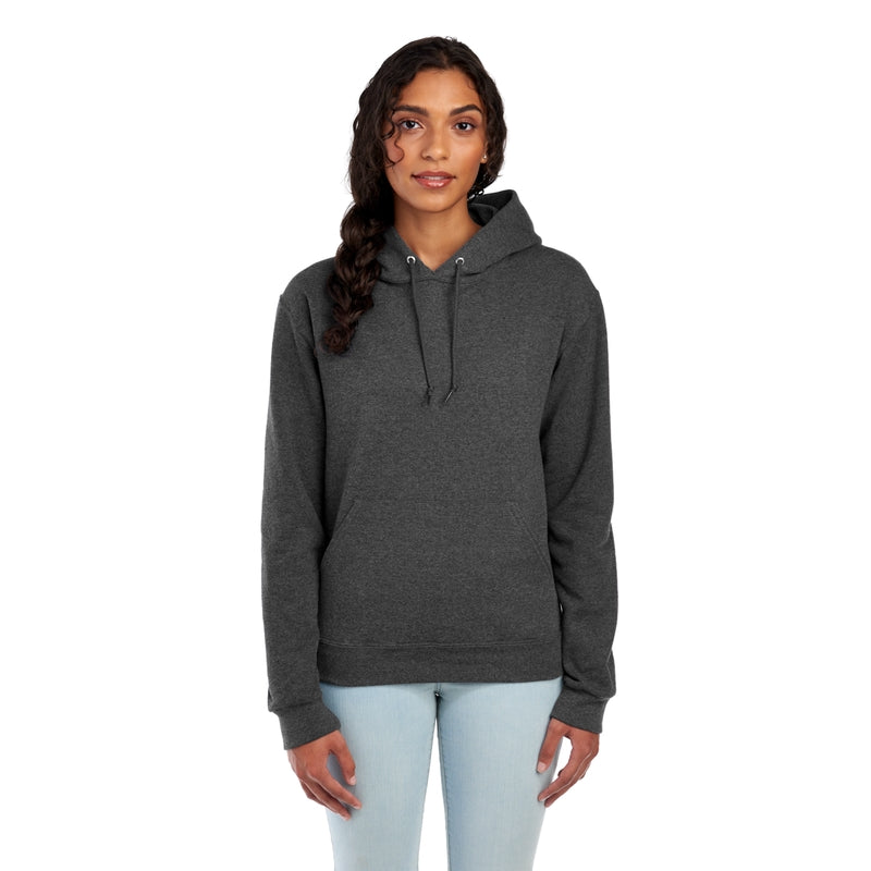 996MR NuBlend® Hooded Sweatshirt (Dark Colors)