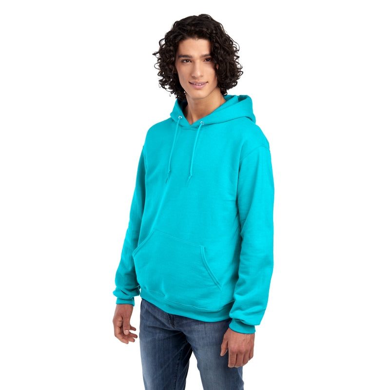 996MR NuBlend® Hooded Sweatshirt (Medium Colors)