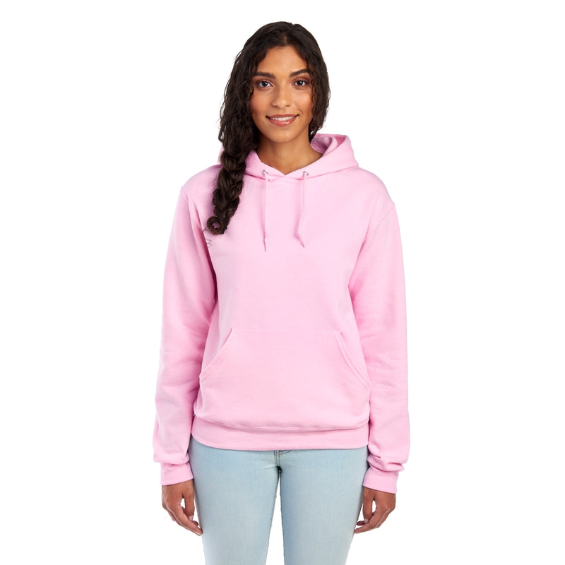 996MR NuBlend® Hooded Sweatshirt (Light Colors)