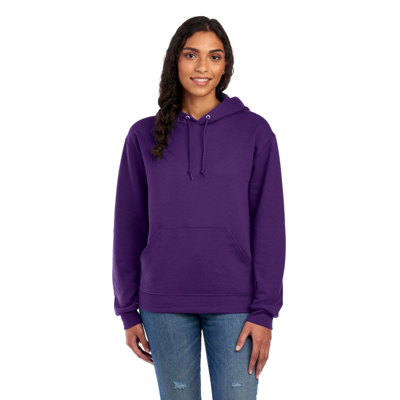 996MR NuBlend® Hooded Sweatshirt (Dark Colors)