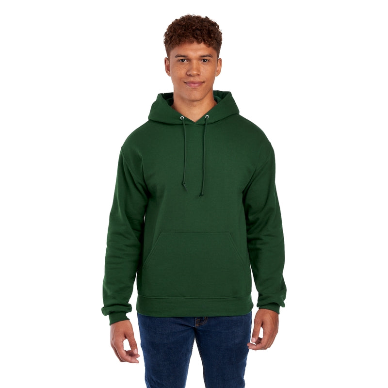 996MR NuBlend® Hooded Sweatshirt (Dark Colors)