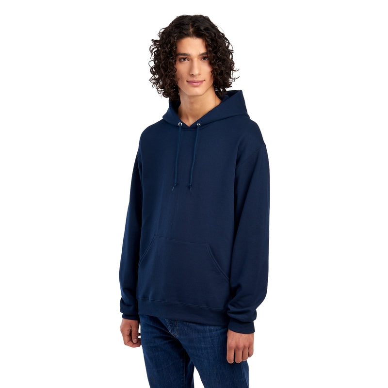 996MR NuBlend® Hooded Sweatshirt (Dark Colors)