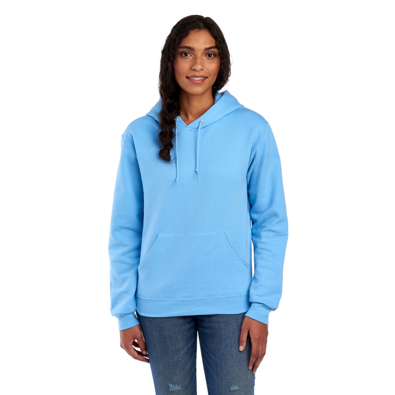 996MR NuBlend® Hooded Sweatshirt (Light Colors)