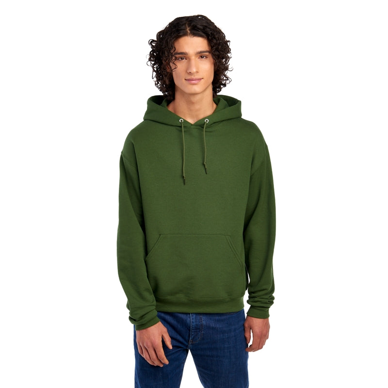 996MR NuBlend® Hooded Sweatshirt (Dark Colors)