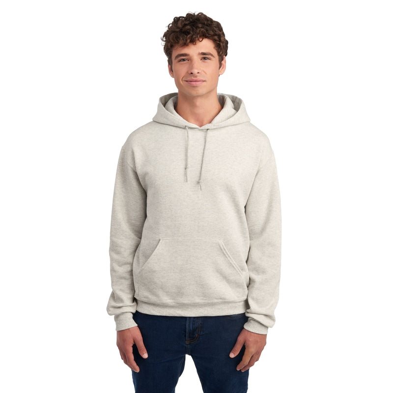 996MR NuBlend® Hooded Sweatshirt (Light Colors)