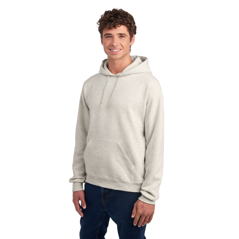996MR NuBlend® Hooded Sweatshirt (Light Colors)