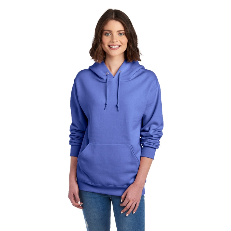 996MR NuBlend® Hooded Sweatshirt (Medium Colors)