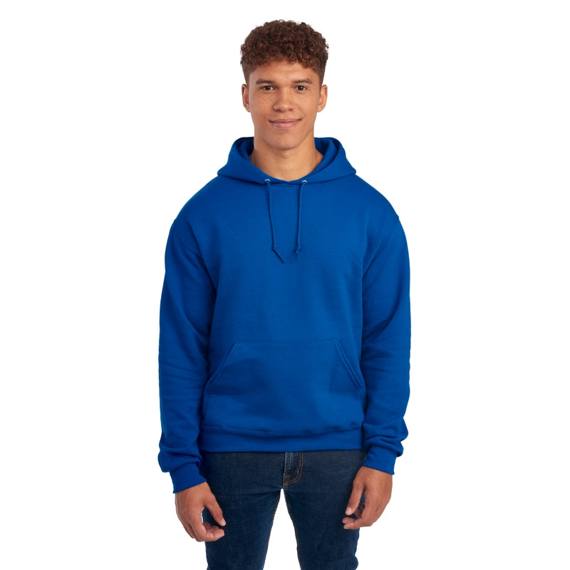 996MR NuBlend® Hooded Sweatshirt (Dark Colors)