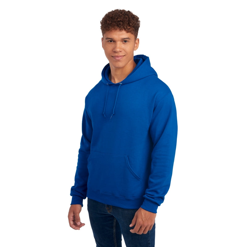 996MR NuBlend® Hooded Sweatshirt (Dark Colors)