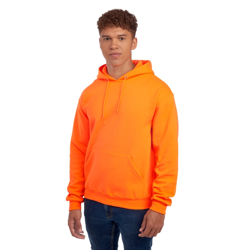 996MR NuBlend® Hooded Sweatshirt (Safety Colors)