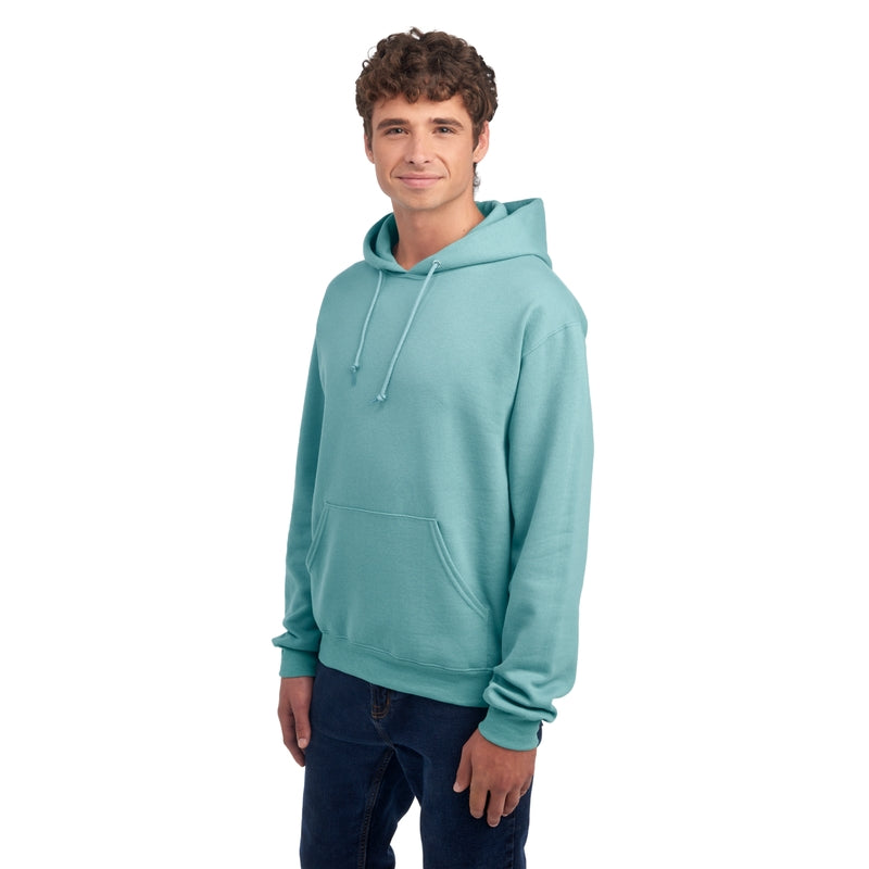 996MR NuBlend® Hooded Sweatshirt (Light Colors)
