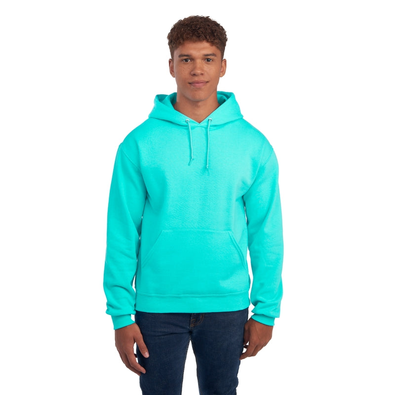 996MR NuBlend® Hooded Sweatshirt (Medium Colors)