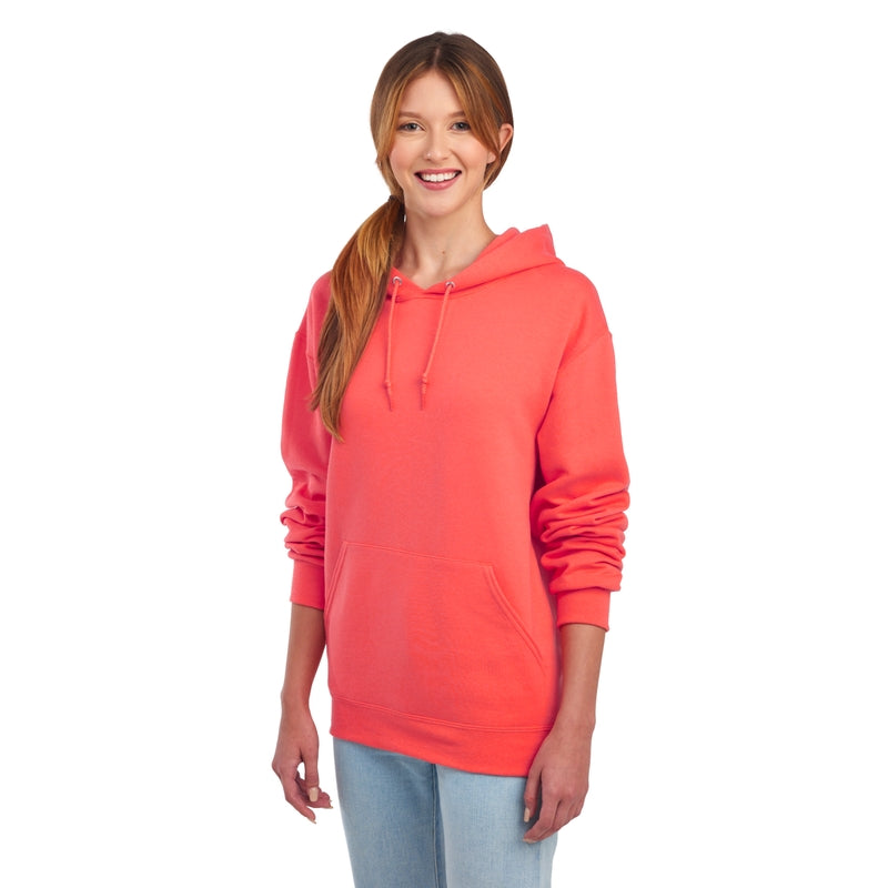 996MR NuBlend® Hooded Sweatshirt (Bright Colors)