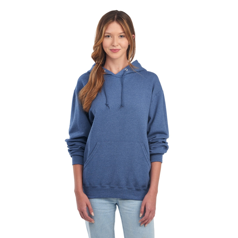 996MR NuBlend® Hooded Sweatshirt (Medium Colors)