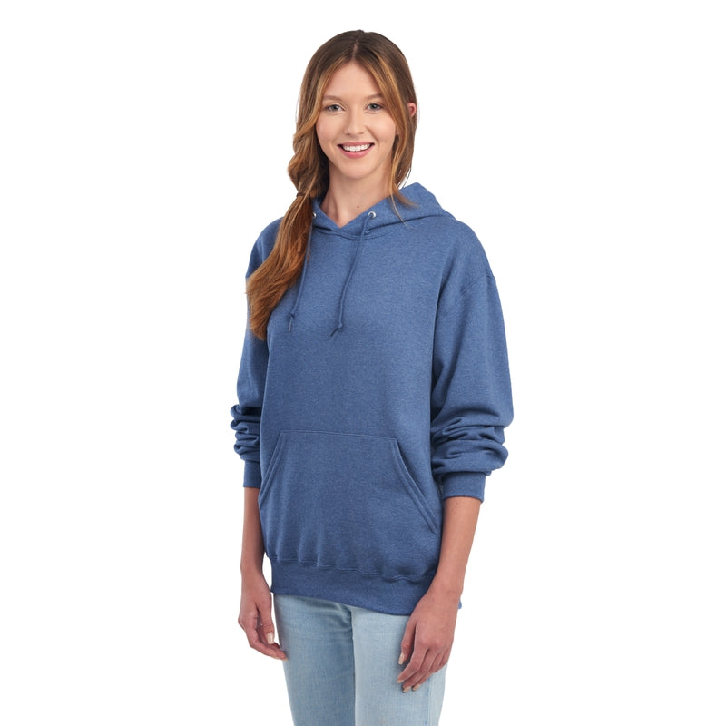 996MR NuBlend® Hooded Sweatshirt (Medium Colors)